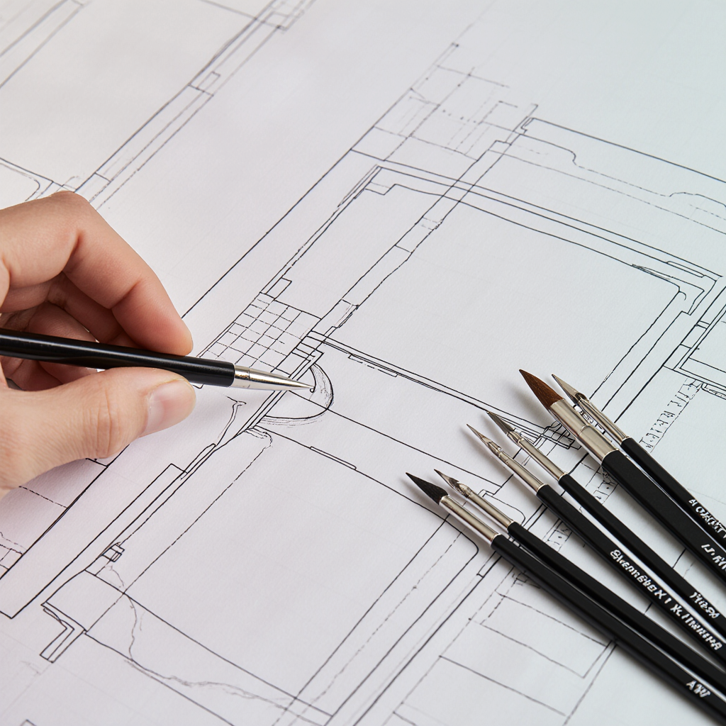 Professional Drawing Tools Set