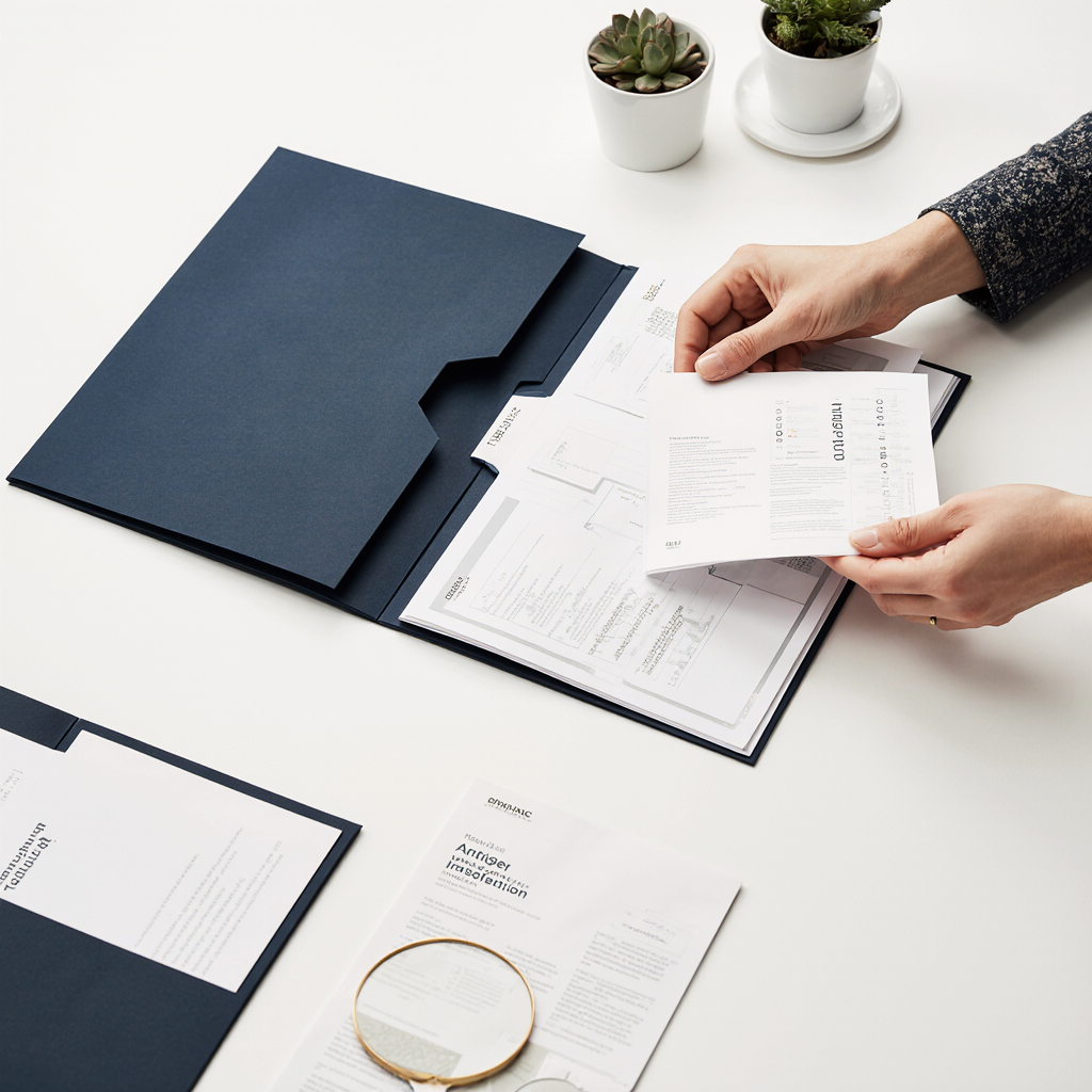 Professional Presentation Folder